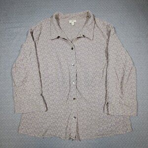 J. Jill Women's Lilac Floral top